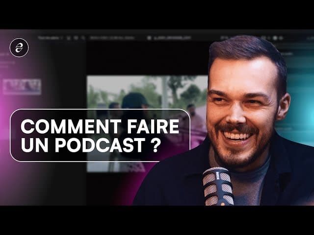 Comment faire un Podcast ? Montage: étape par étape.